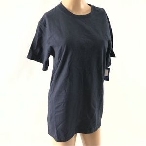 Champion Men T-shirt Size S Navy Blue Shortsleeve